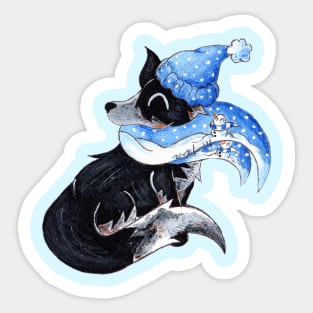 Keepin' Cozy Sticker